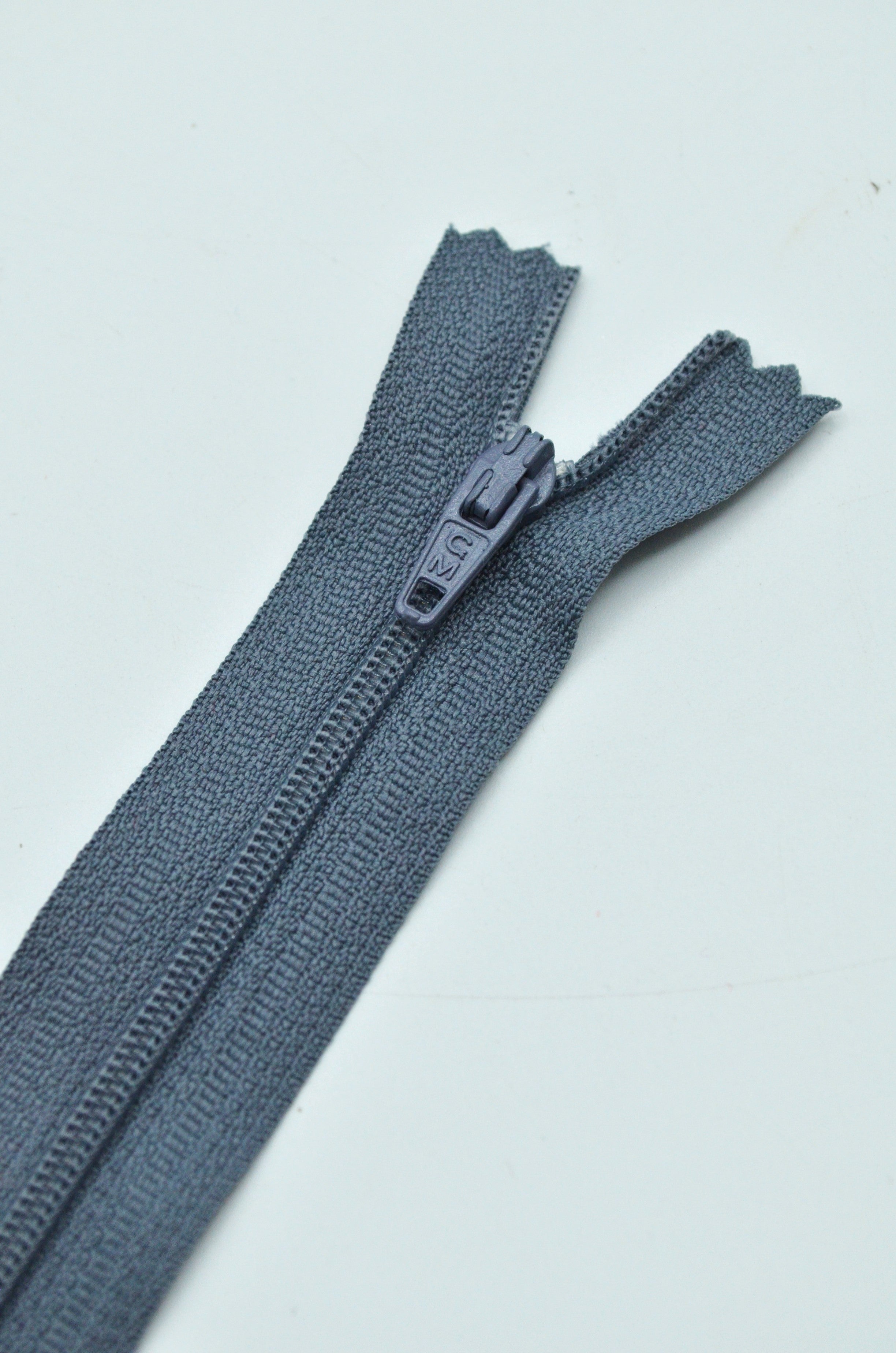 Fermoar De Plastic 3mm, 19cm Gri