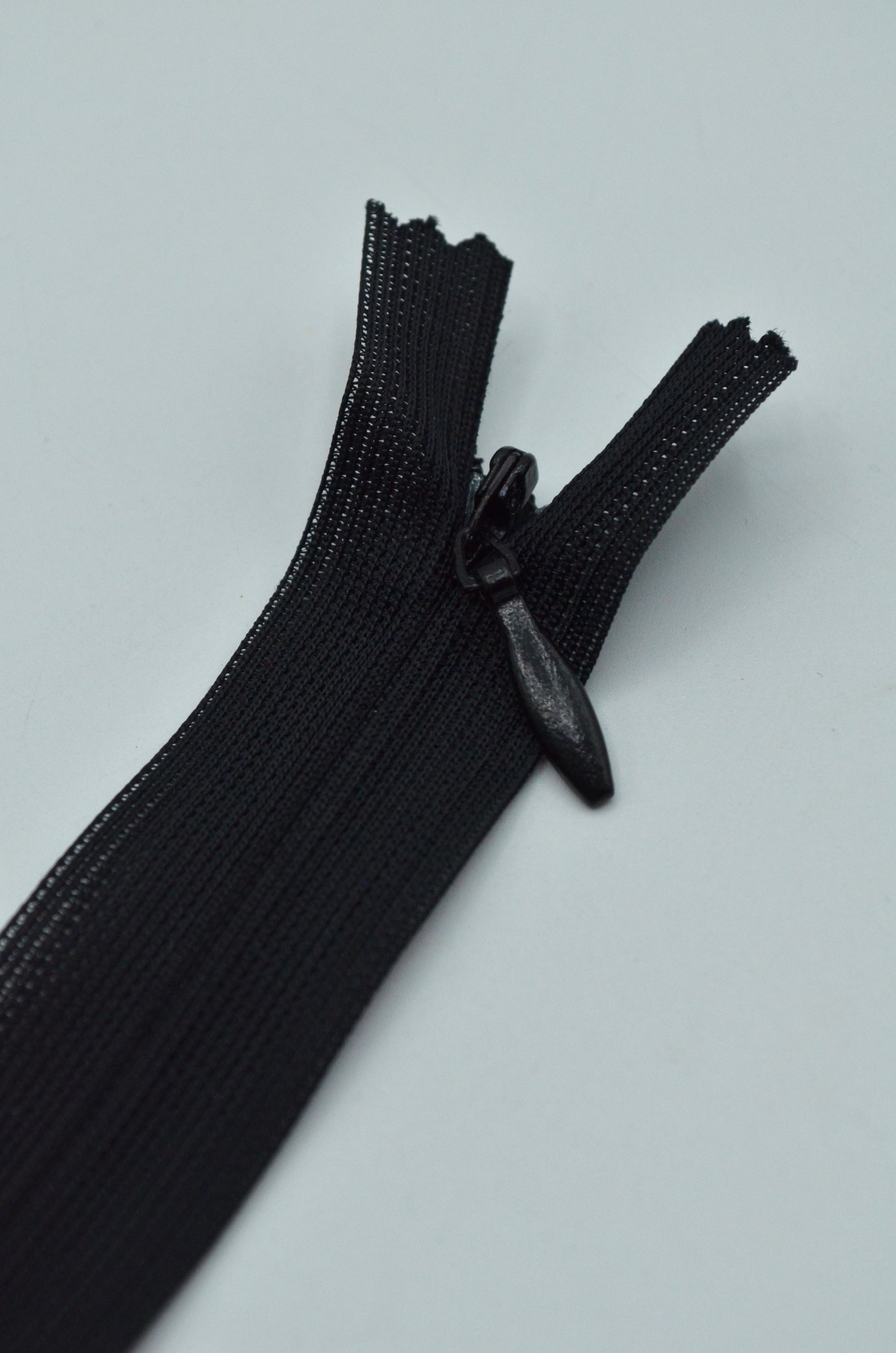 Fermoar Ascuns Pe Relon 11cm, Negru