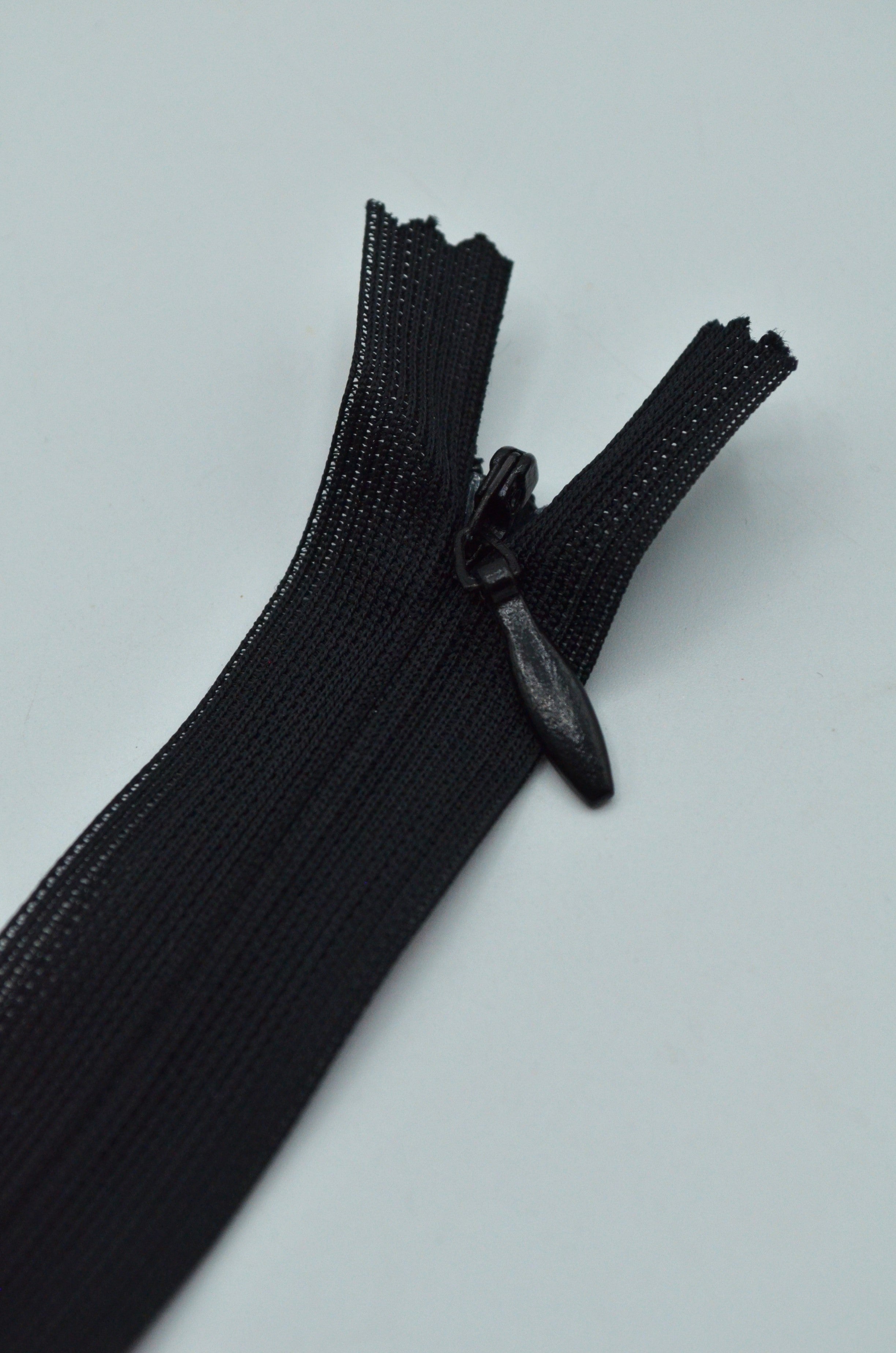 Fermoar Ascuns Pe Relon 11cm, Negru