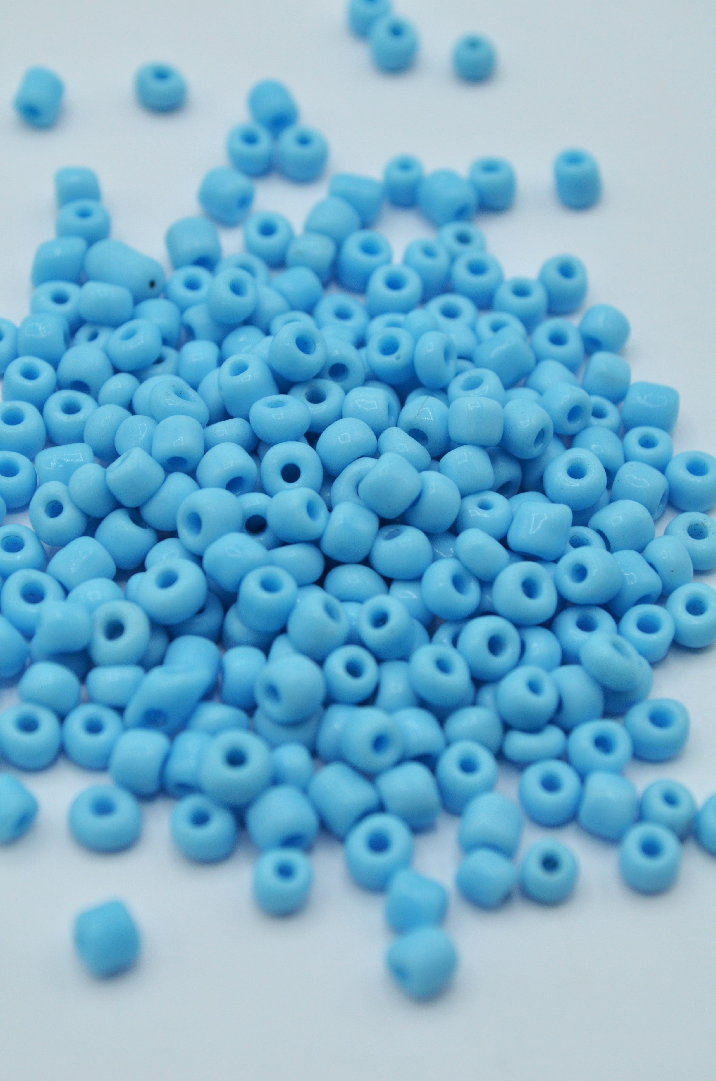 Margele 4mm, 35gr Bleu