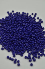 Margele 2mm, 35gr Mov Indigo