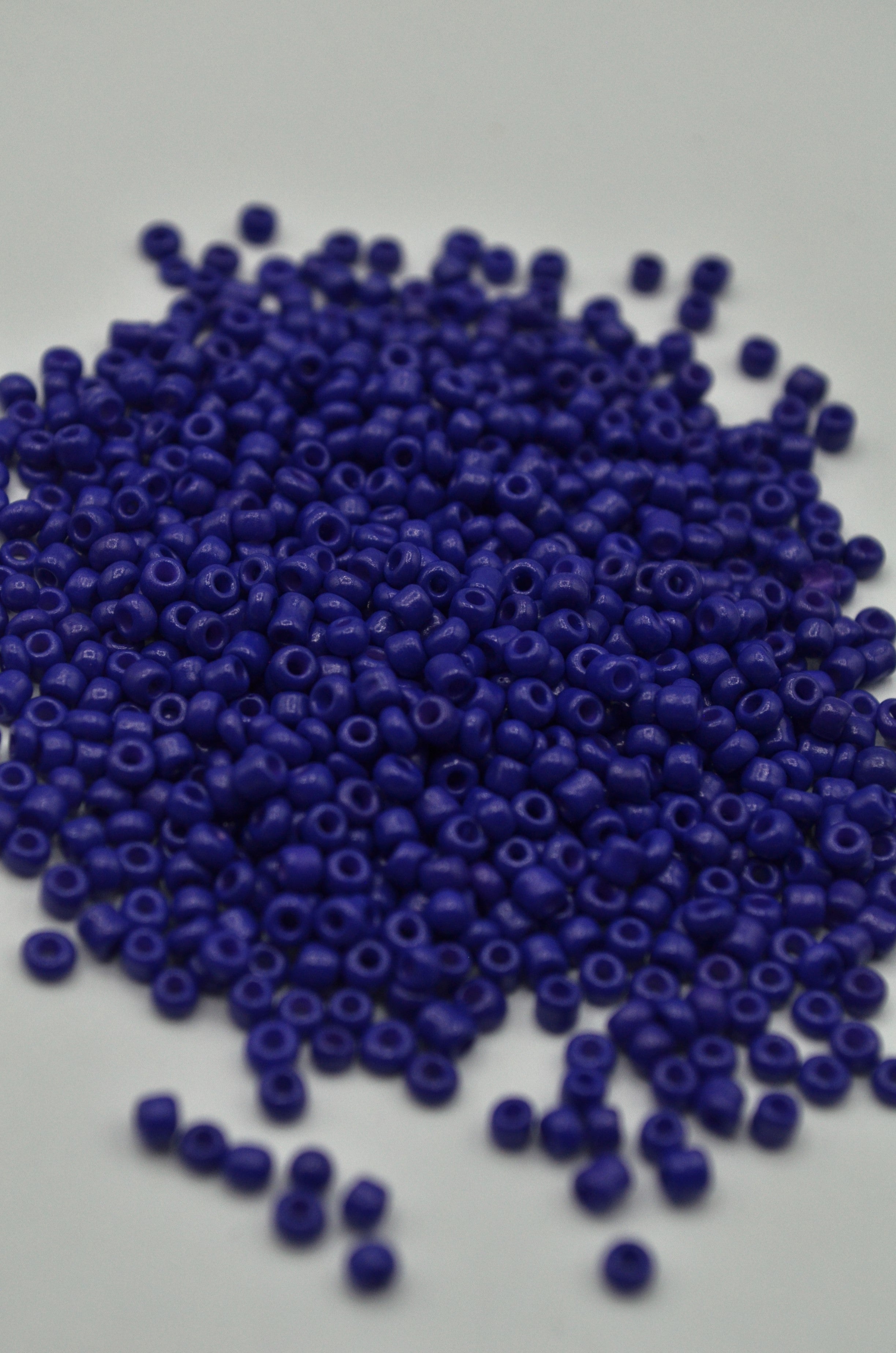 Margele 2mm, 35gr Mov Indigo