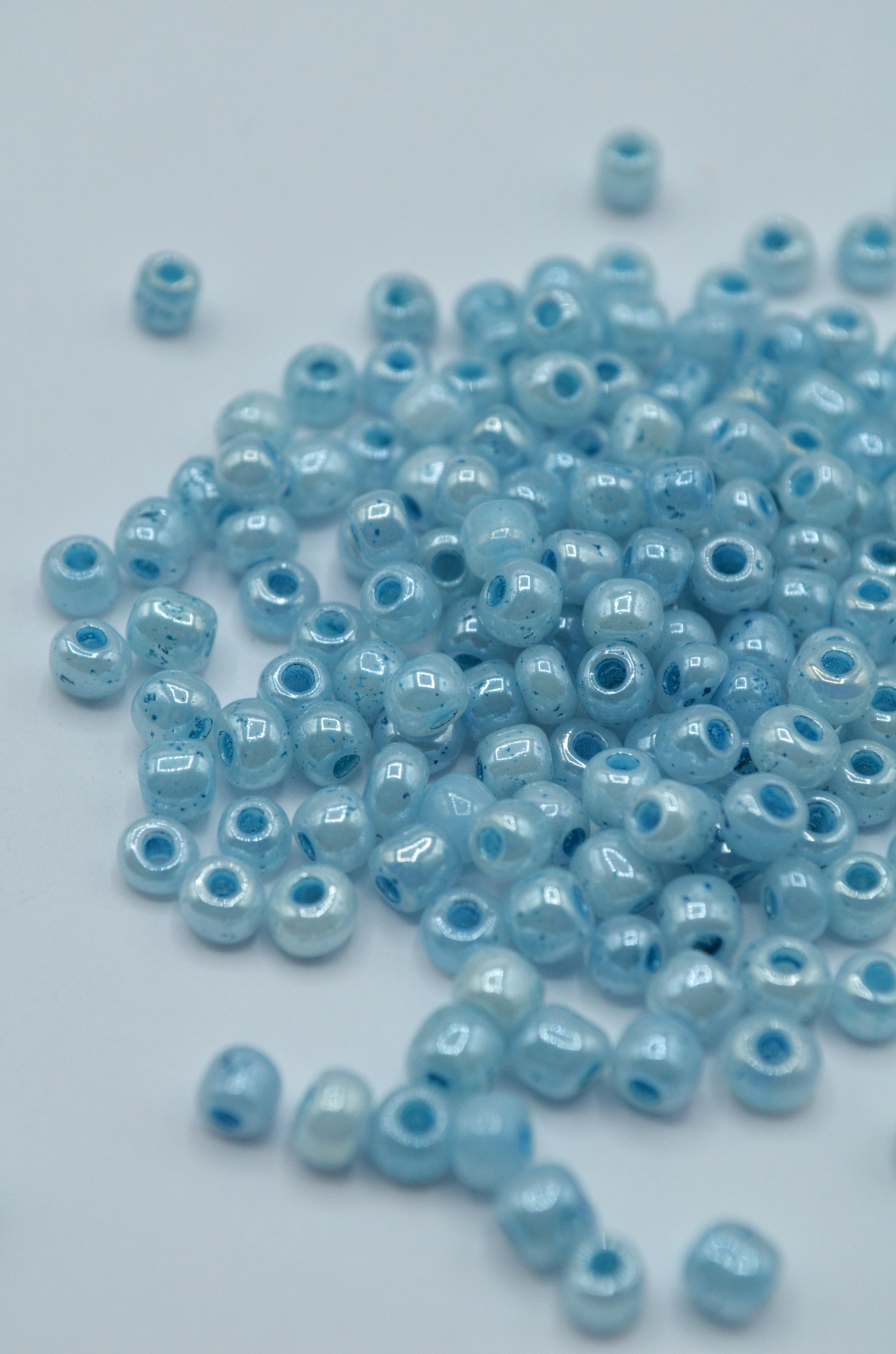 Margele 4mm, 35gr Bleu