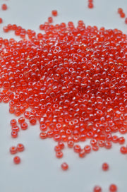 Margele 2mm, 35gr Caramiziu