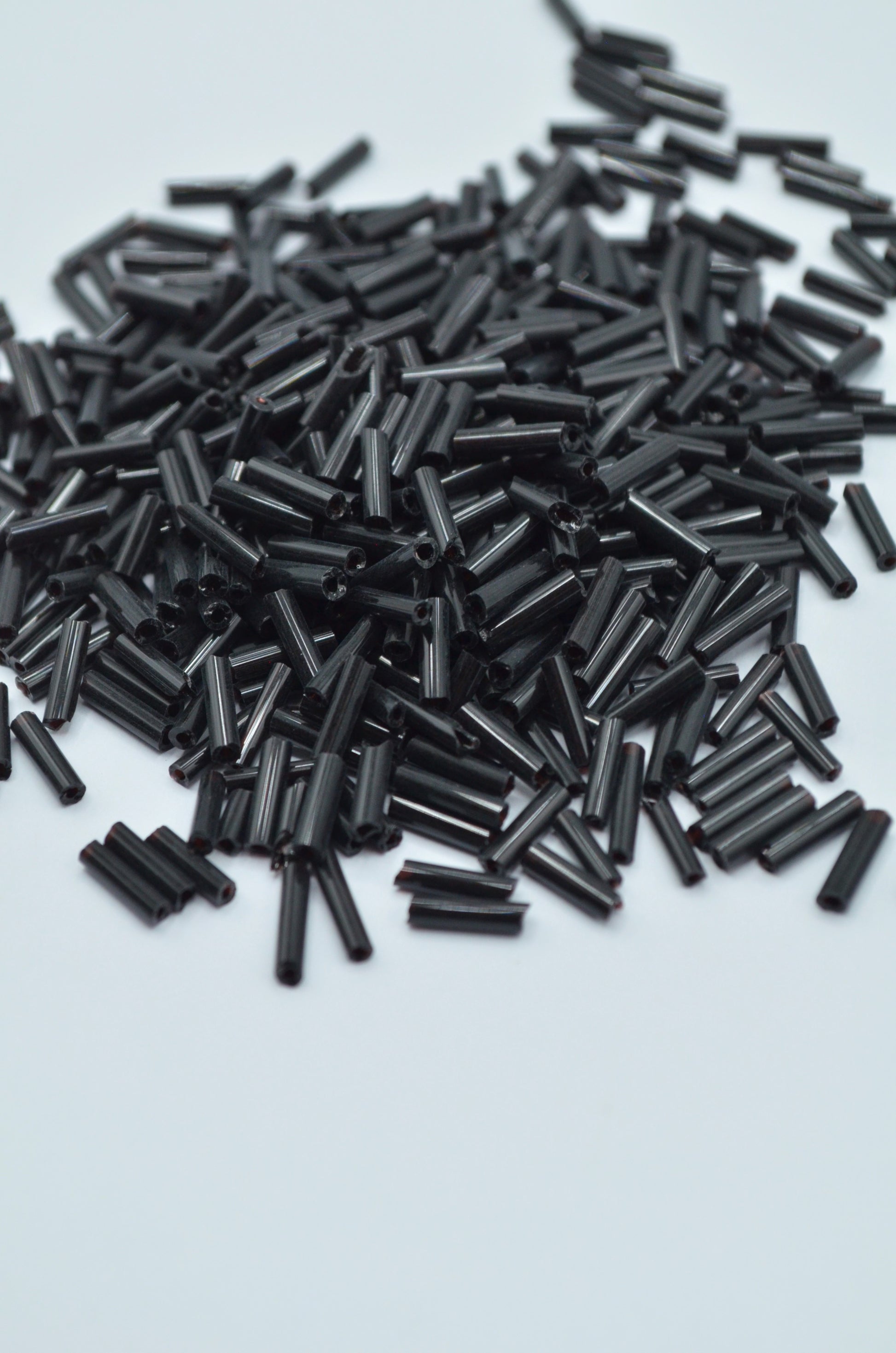 Margele Tubulare 7mm, 25gr, Negru