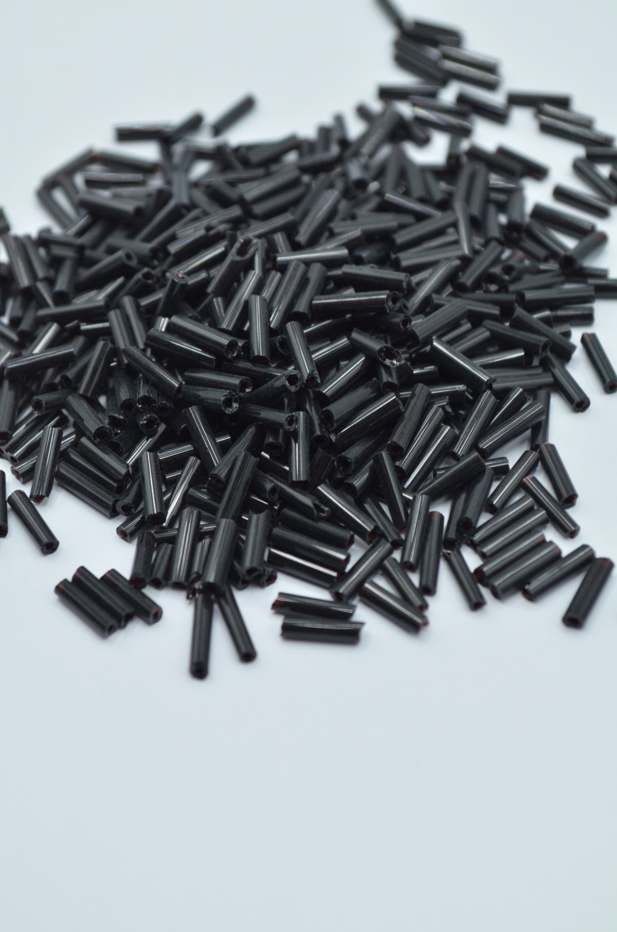 Margele Tubulare 7mm, 25gr, Negru