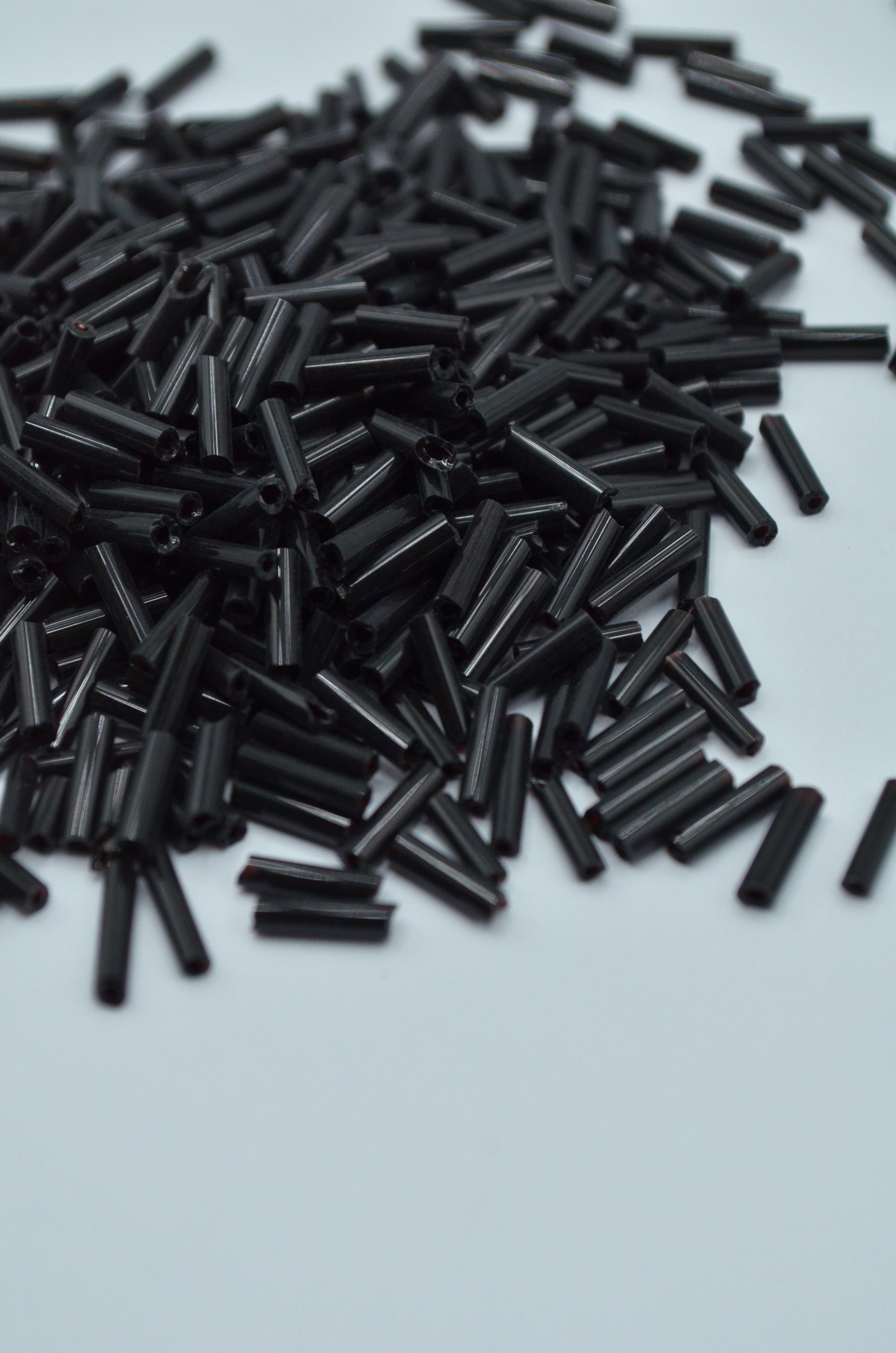 Margele Tubulare 7mm, 25gr, Negru