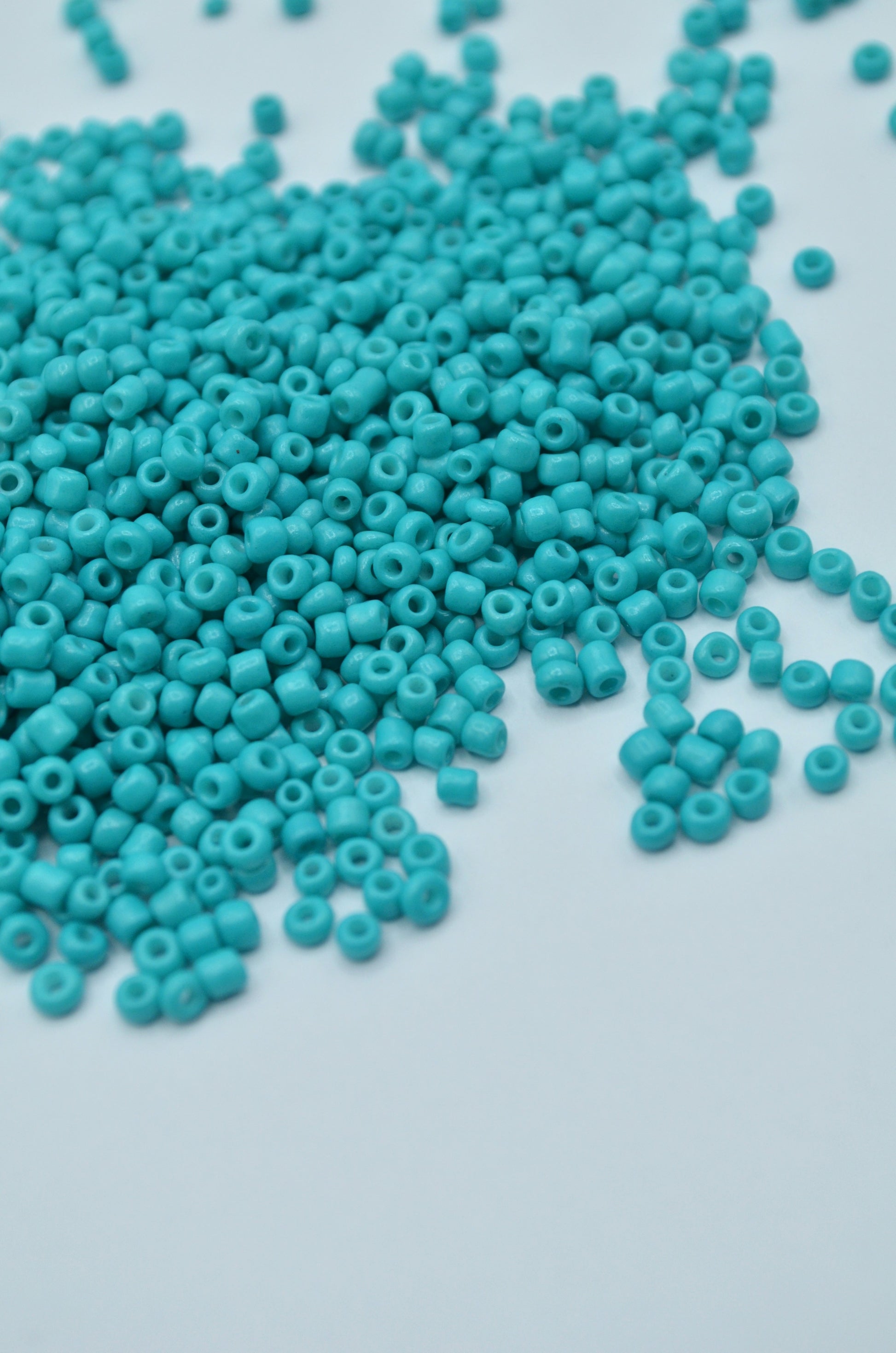 Margele 2mm, 35gr, Turcoaz