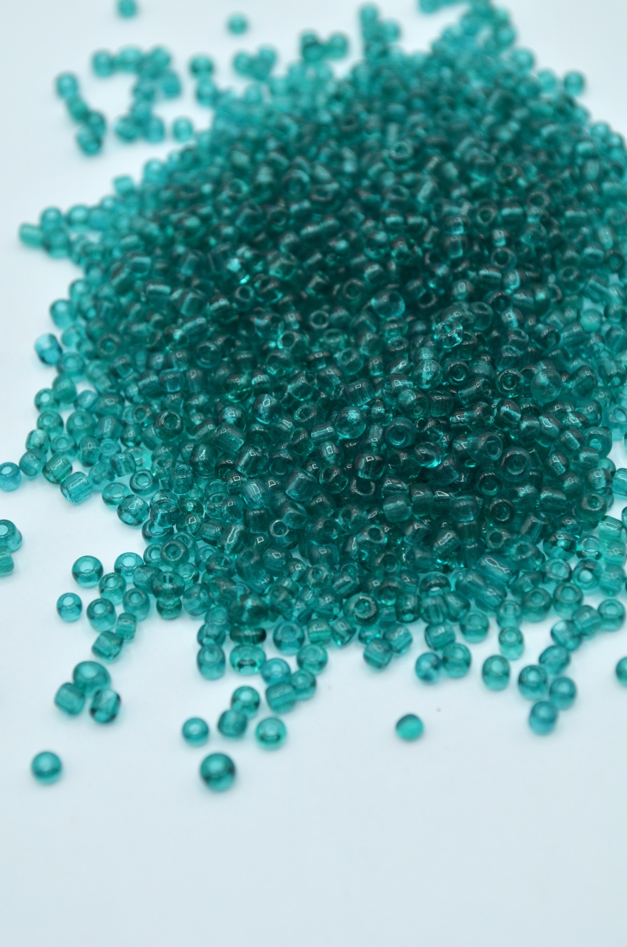 Margele 2mm, 35gr, Verde