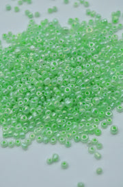 Margele 3mm, 35gr, Verde
