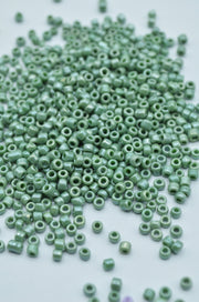 Margele 2mm, 35gr, Verde