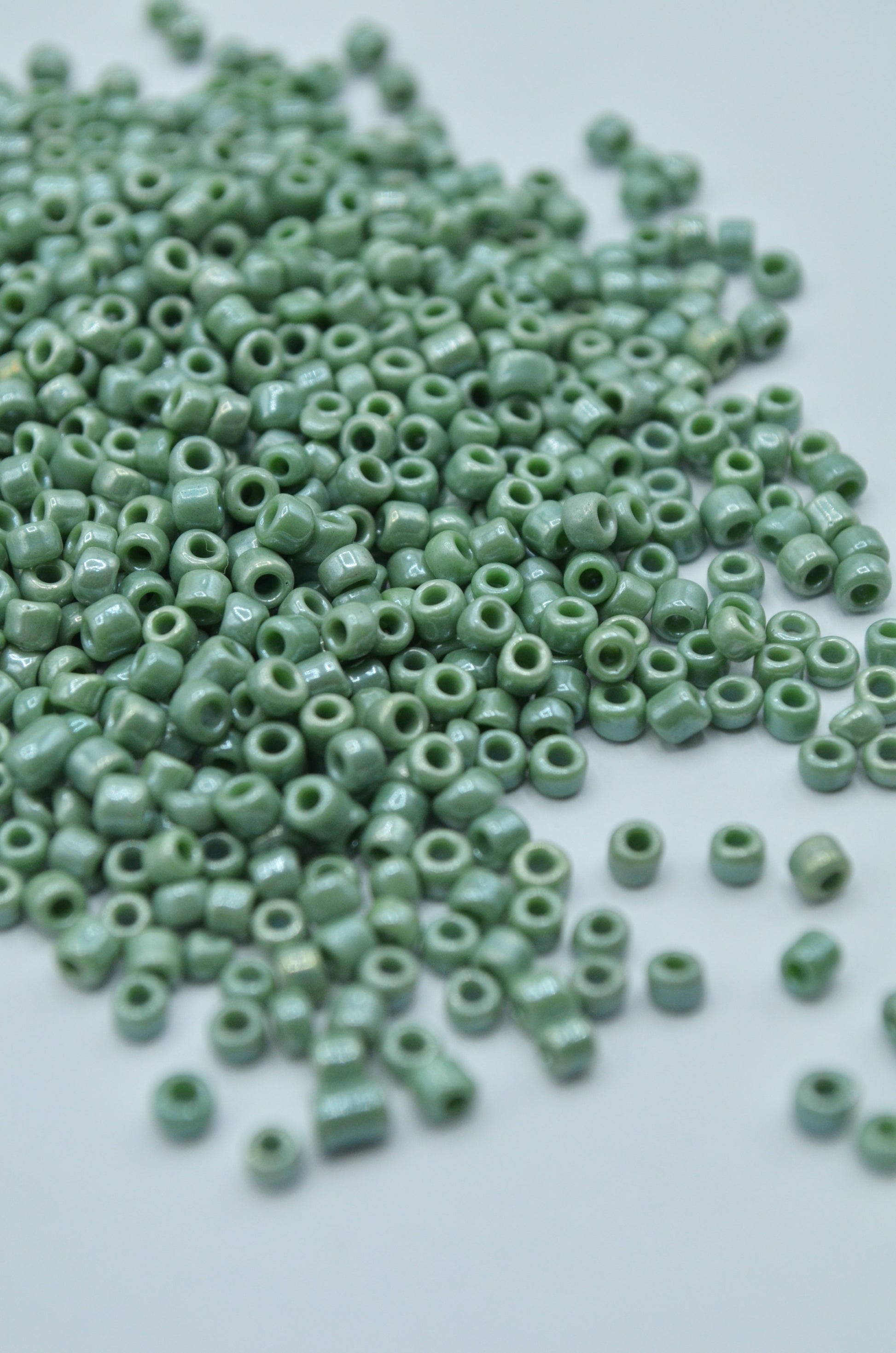 Margele 2mm, 35gr, Verde