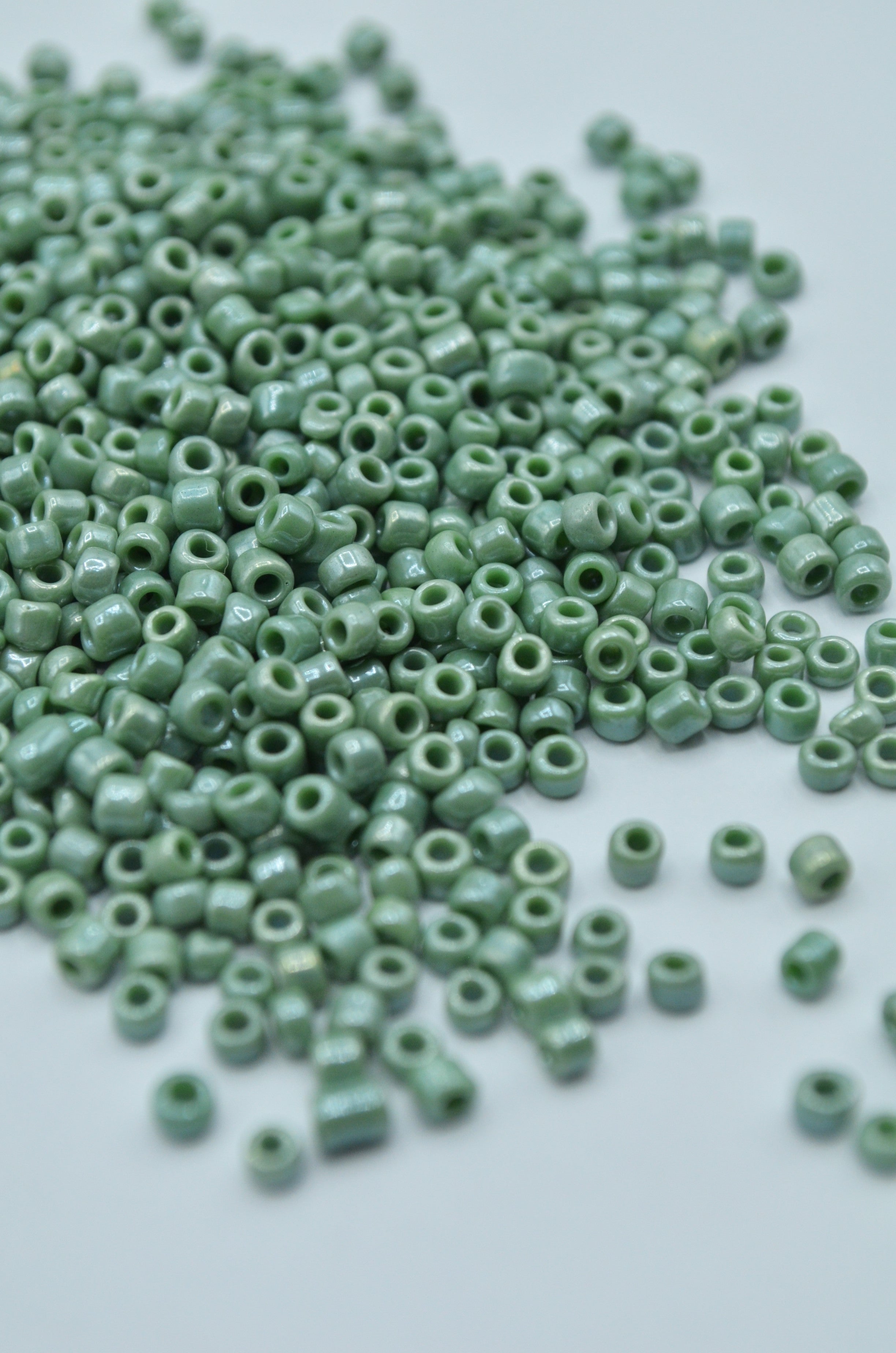 Margele 2mm, 35gr, Verde
