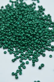 Margele 2mm, 35gr, Verde