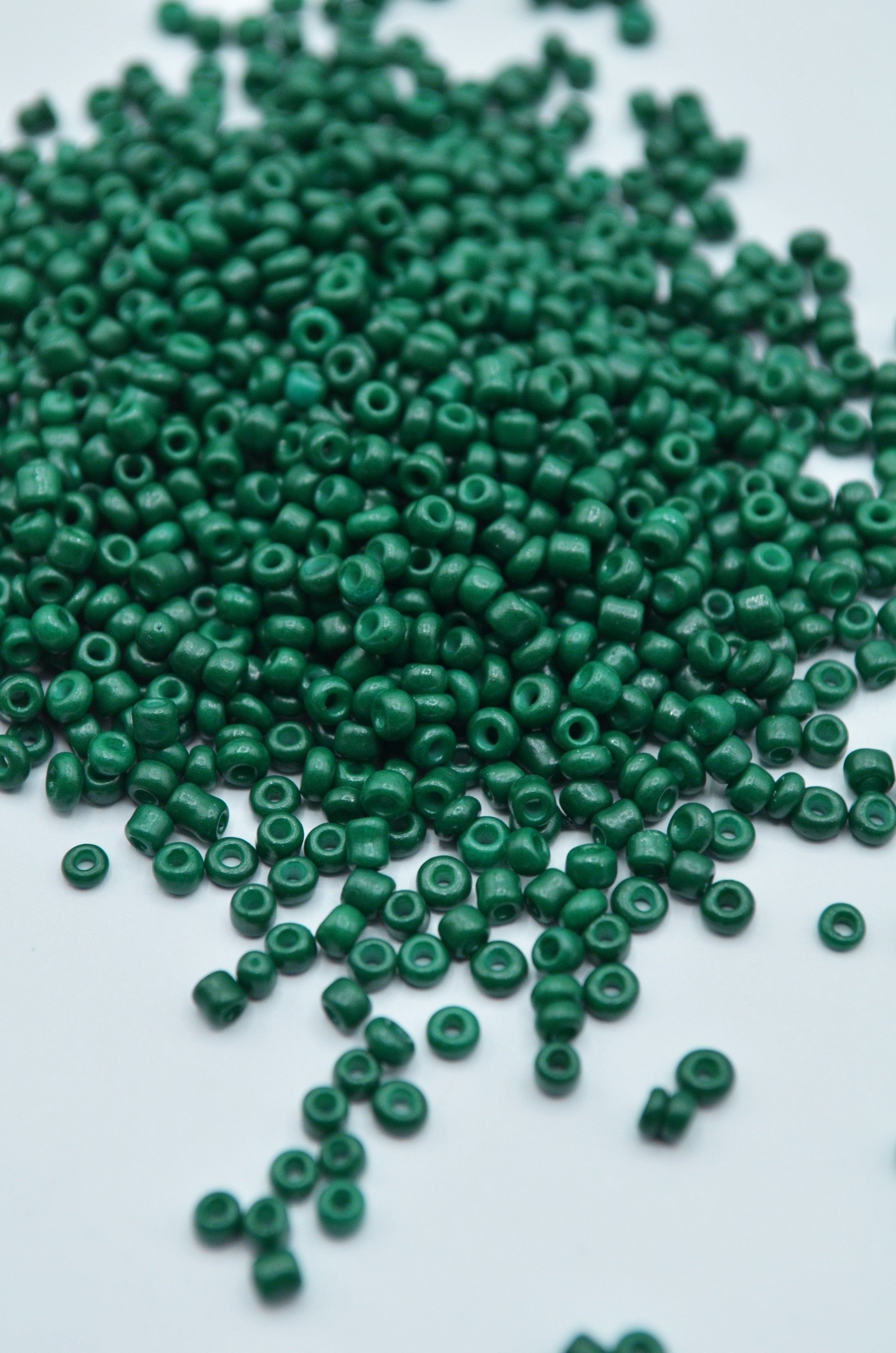 Margele 2mm, 35gr, Verde