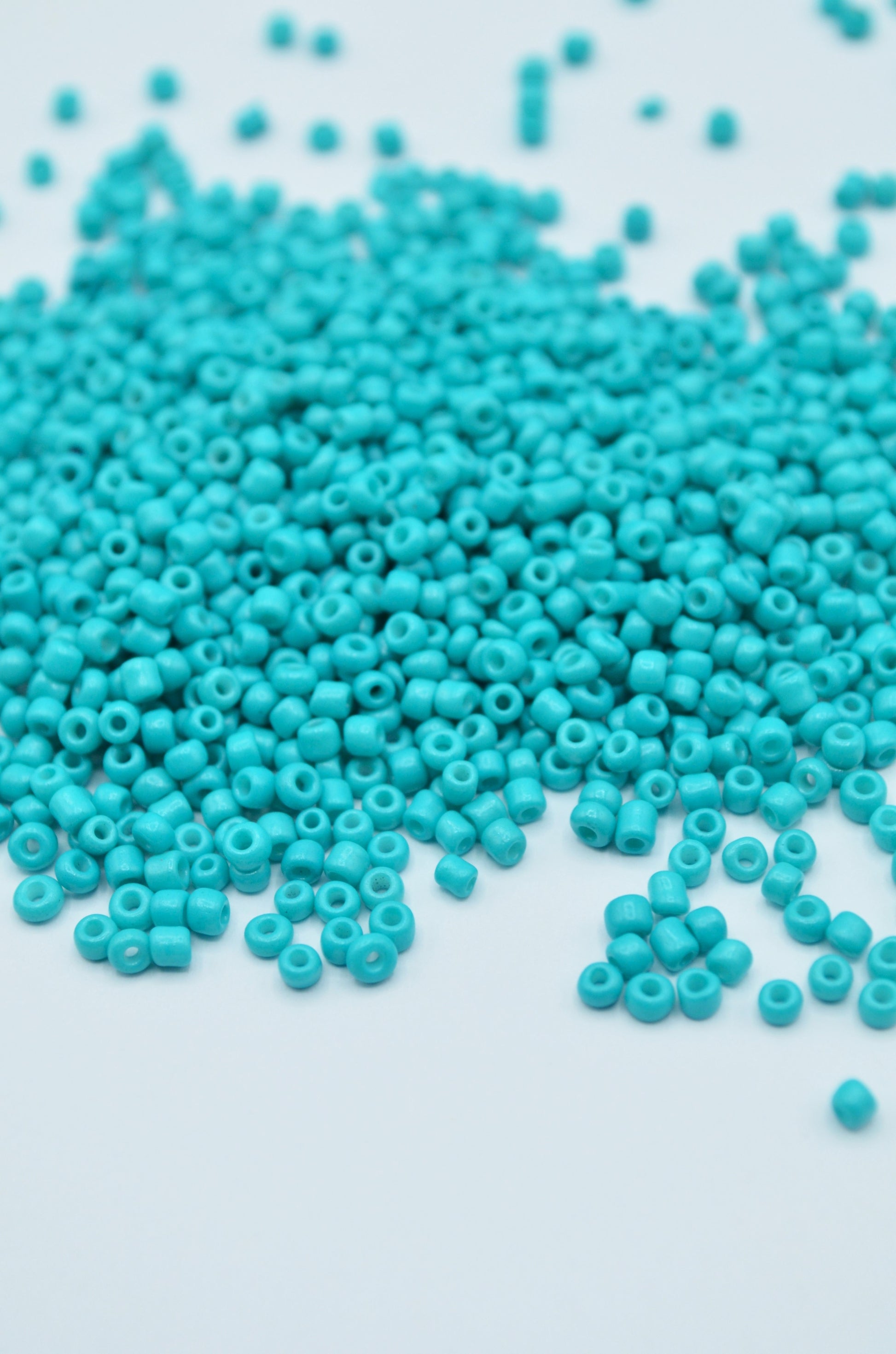Margele 2mm, 35gr, Turcoaz