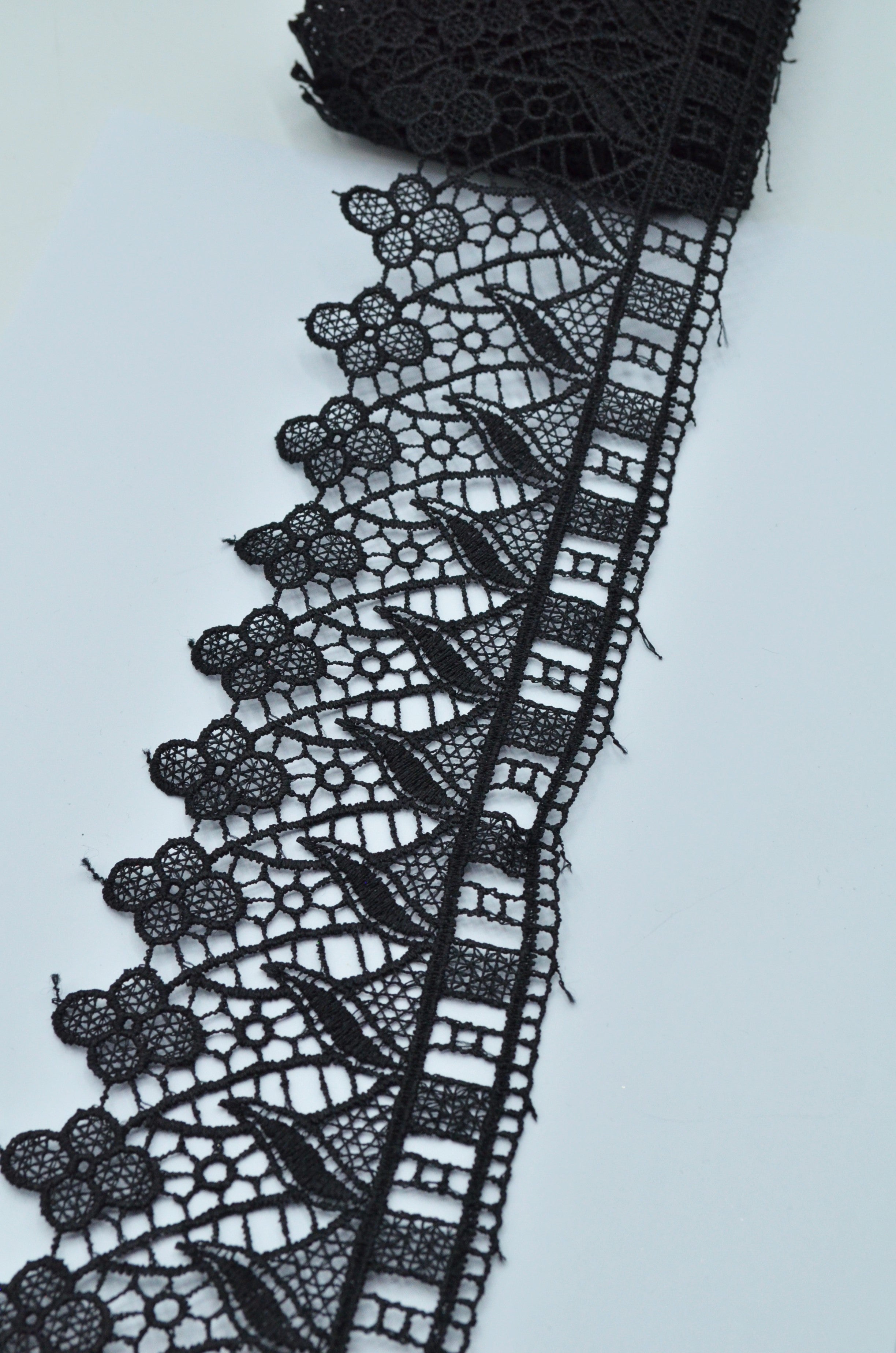 Dantela Neagra 8cm