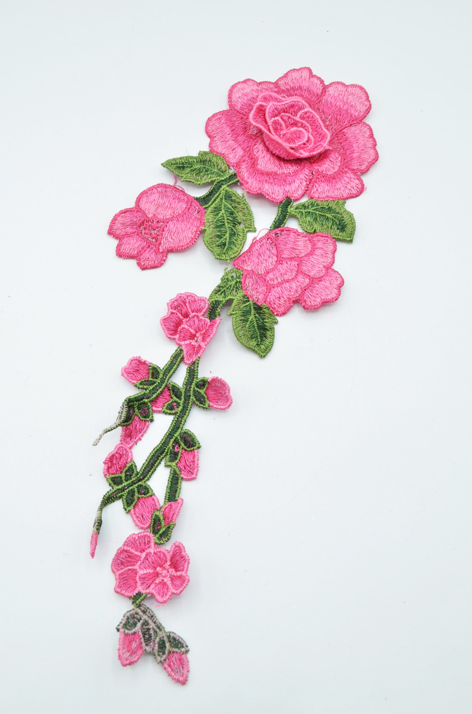 Aplicatie De Cusut Cu Flori, 30x9cm