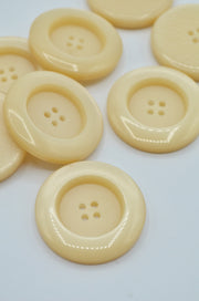 Nasturi De Plastic 33mm, Bej