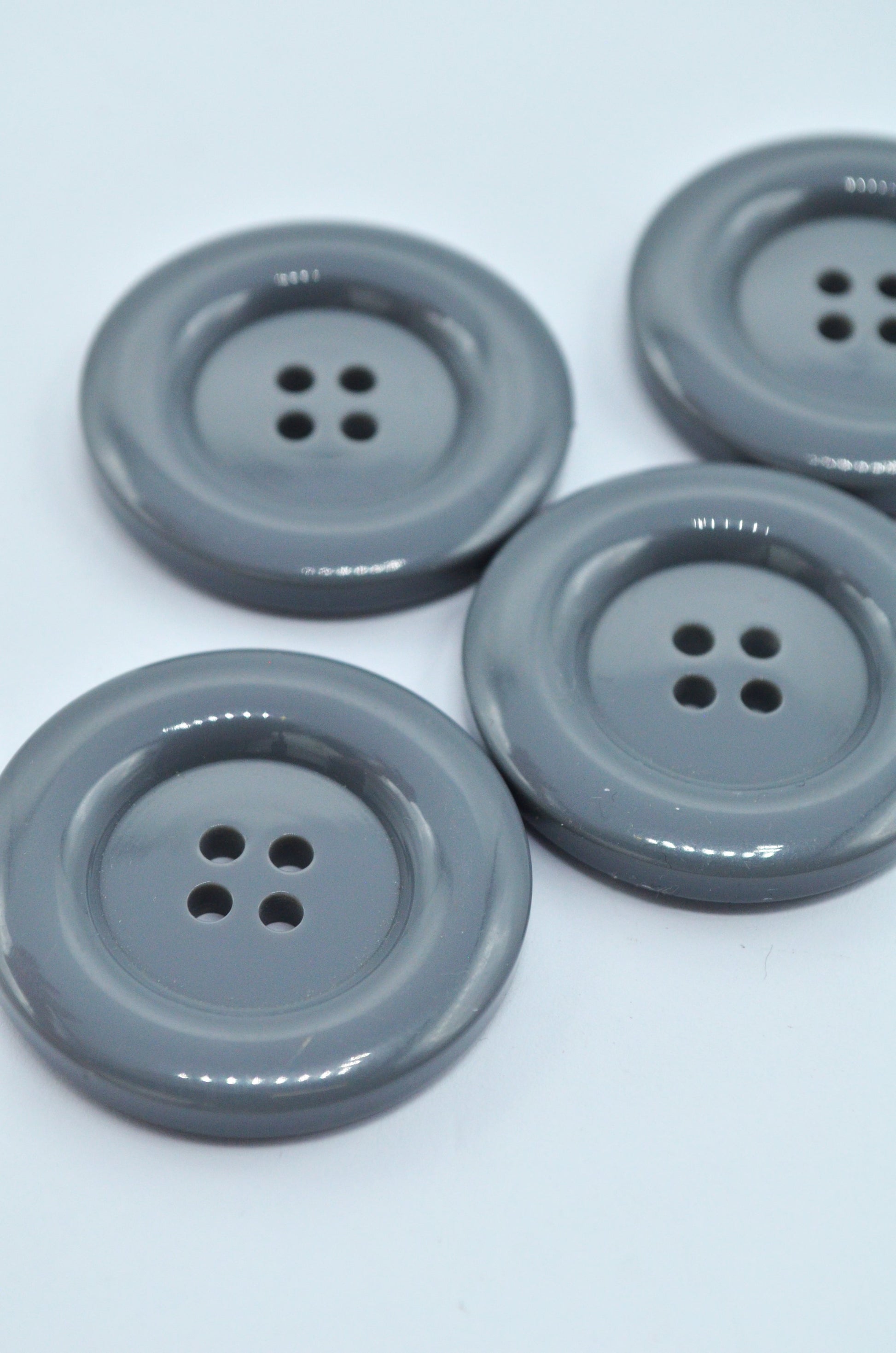 Nasturi De Plastic 37mm, Gri