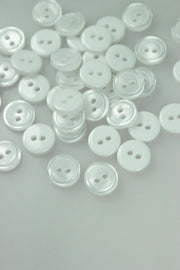 Nasturi De Camasa, 10mm, Alb Perlat