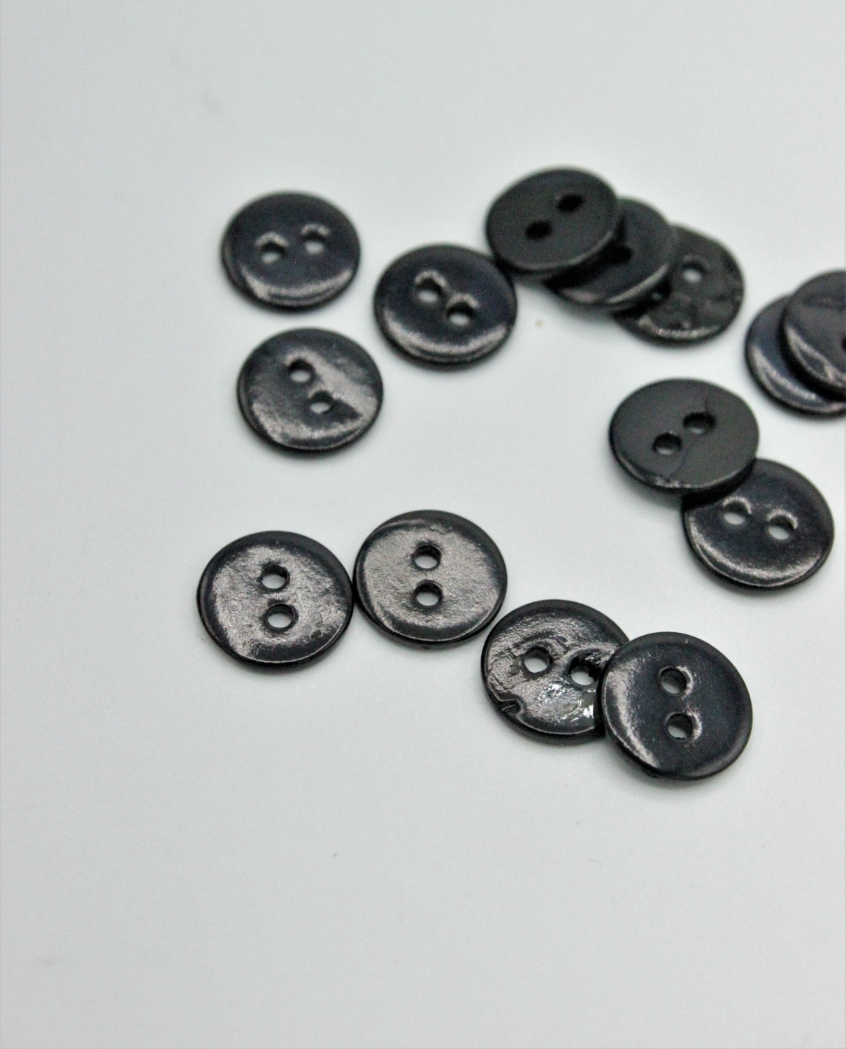 Nasturi De Camasa, 10mm, Negru