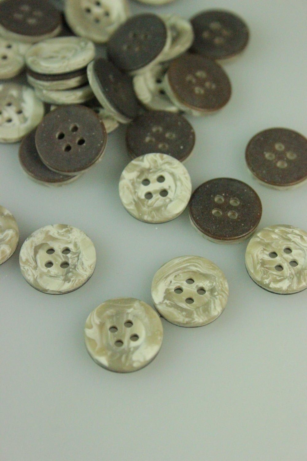 Nasturi De Camasa, 11mm, Bej