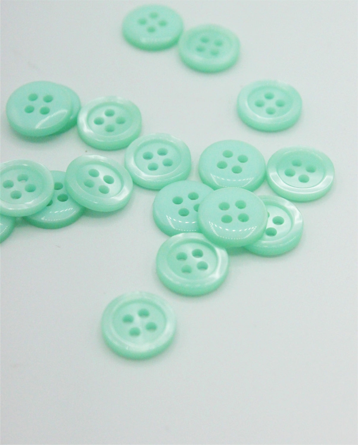 Nasturi De Camasa, 11mm, Verde Menta