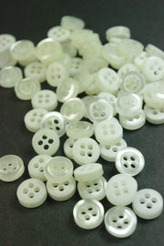 Nasturi De Camasa, 8mm, Ivoire