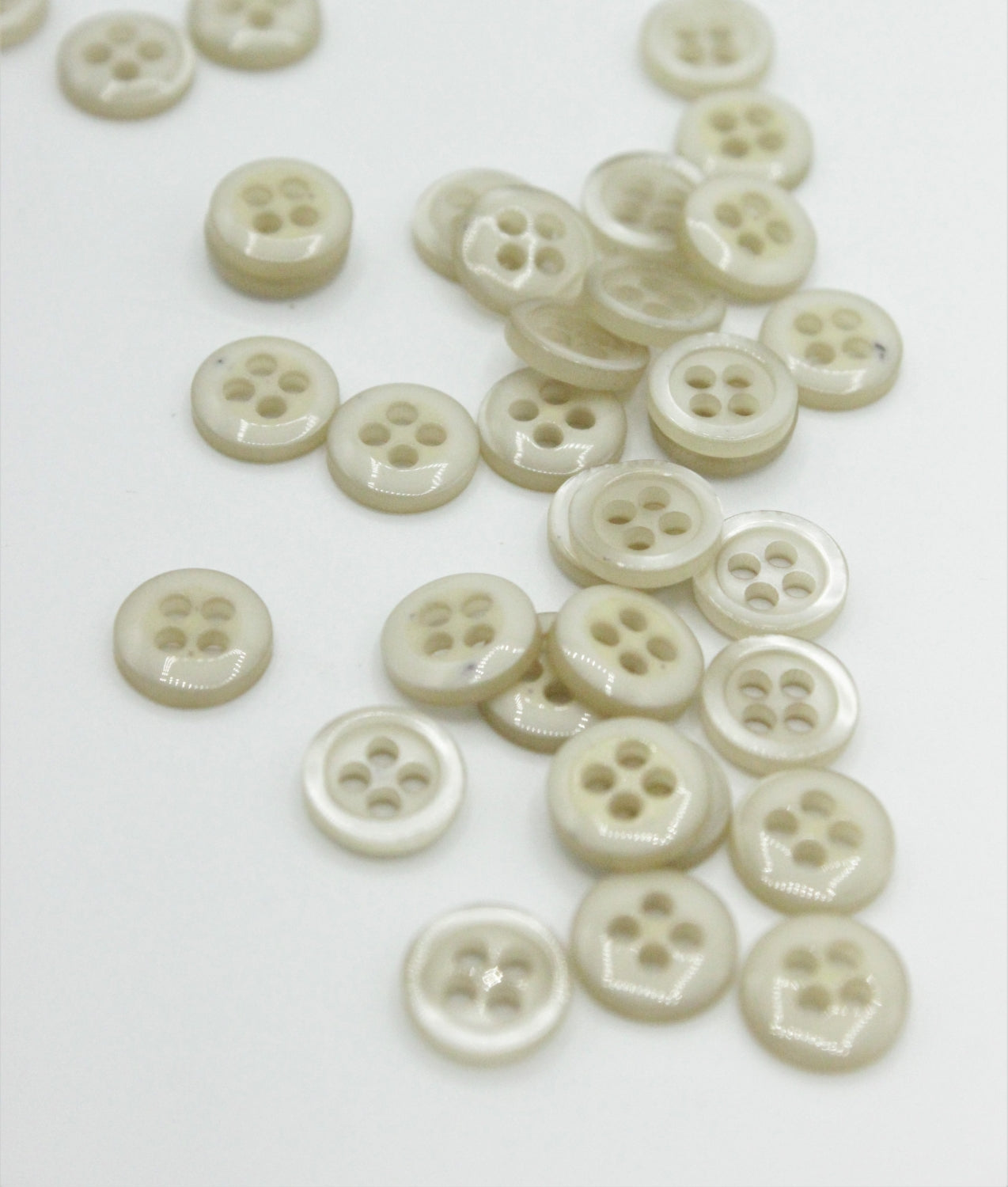 Nasturi De Camasa, 9mm, Bej