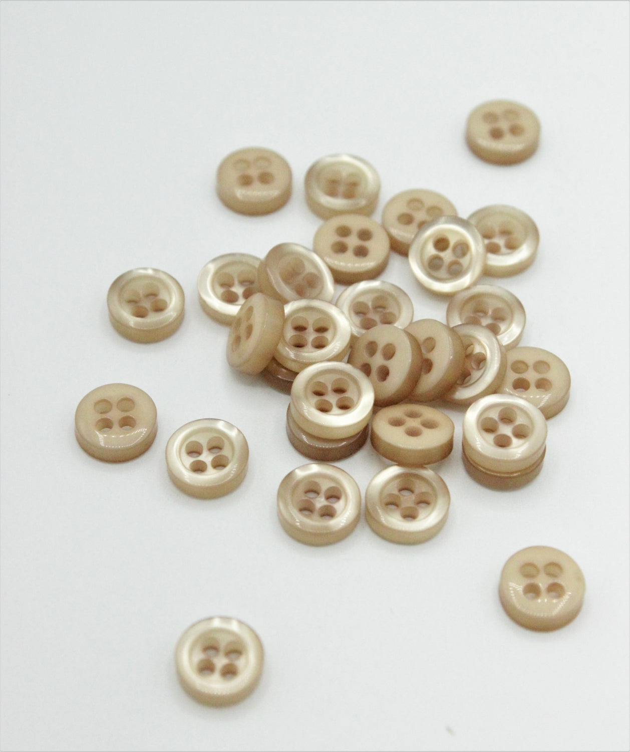 Nasturi De Camasa, 9mm, Bej Caramel