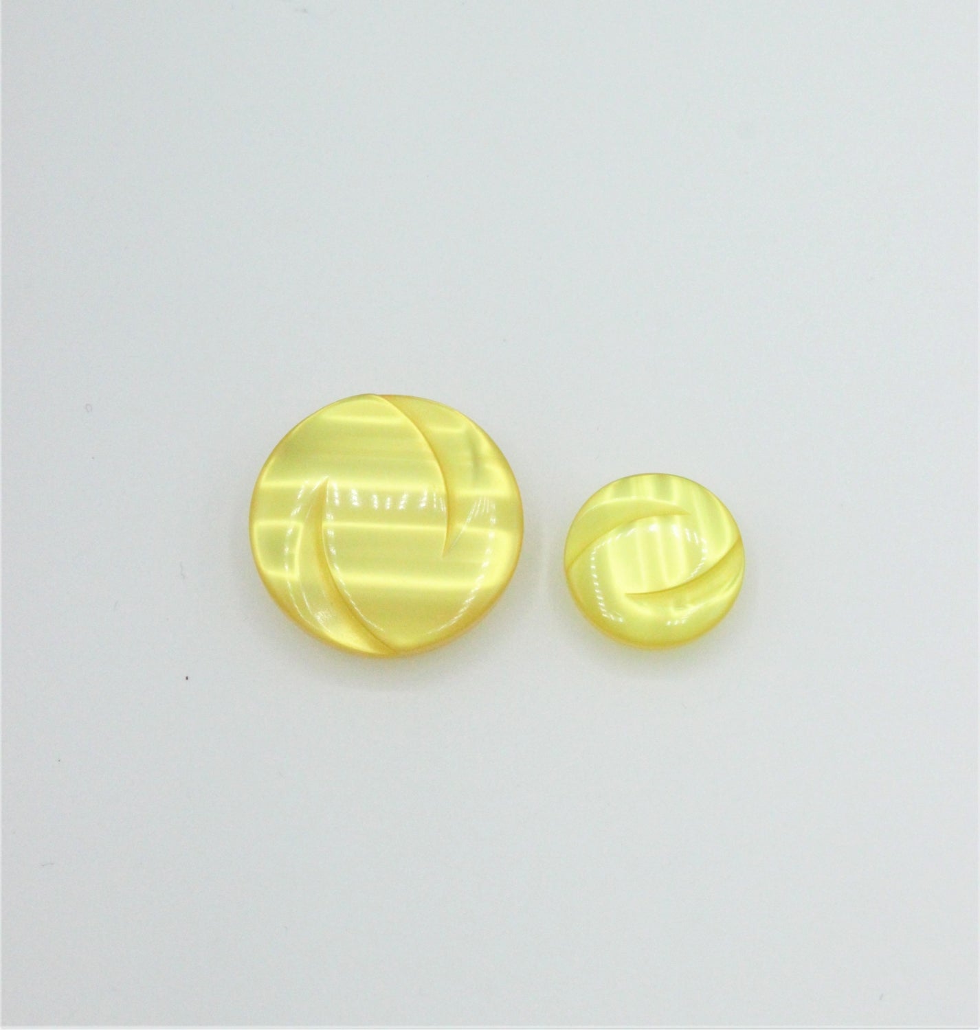Nasturi De Plastic, 14mm, Galben