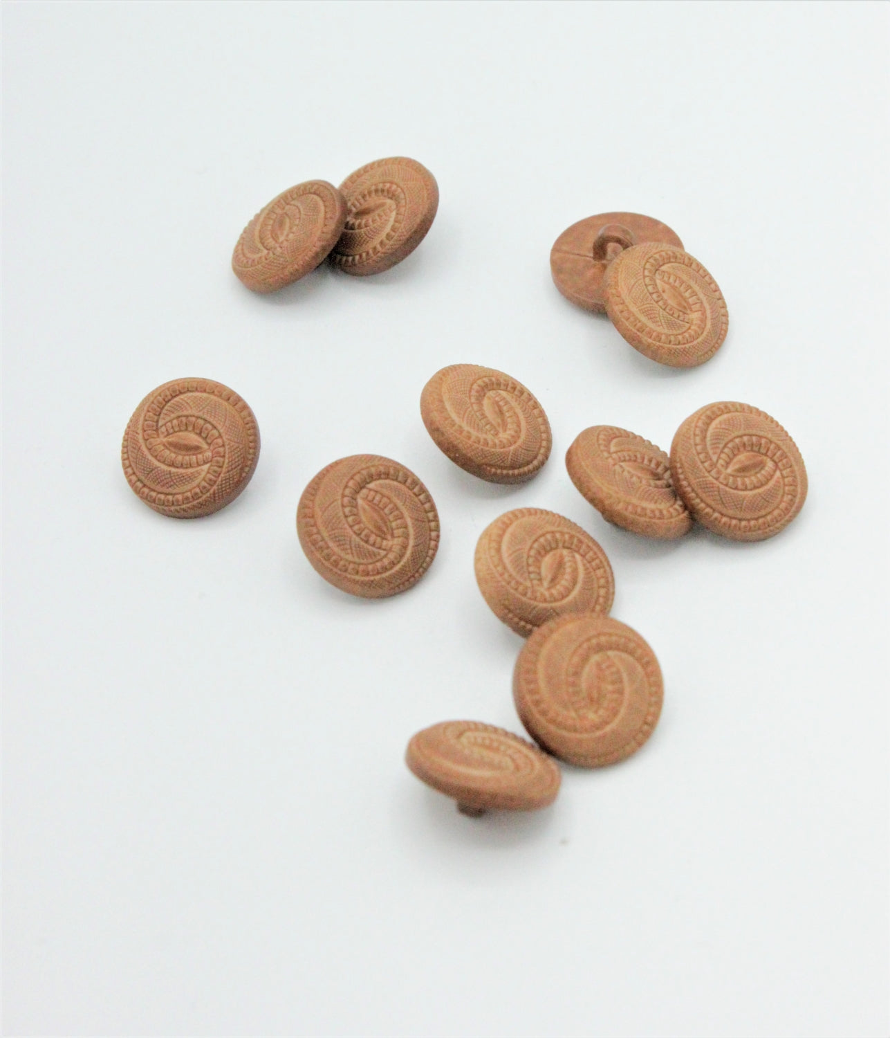 Nasturi De Plastic, 15mm, Bej