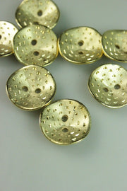 Nasturi De Plastic, 20mm, Auriu