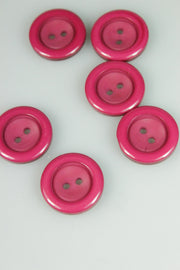 Nasturi De Plastic, 20mm, Magenta