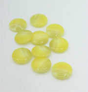 Nasturi De Plastic, 22mm, Galben