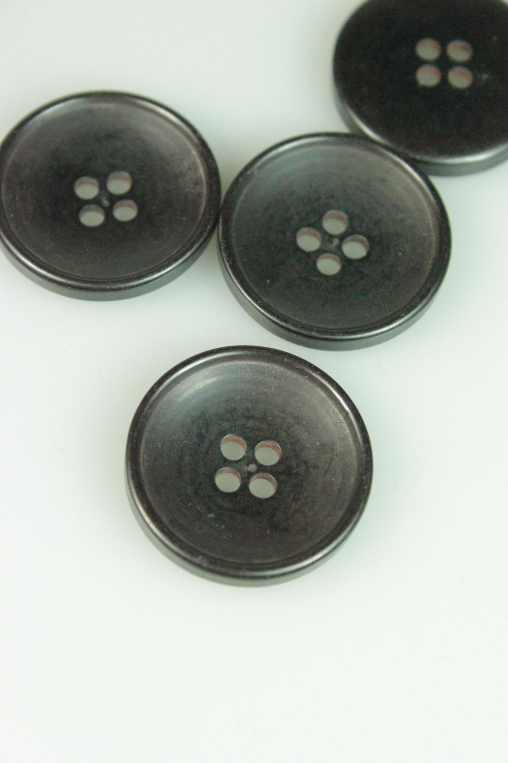 Nasturi De Plastic, 22mm, Grena Inchis