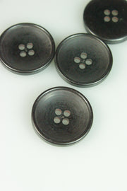 Nasturi De Plastic, 22mm, Grena Inchis