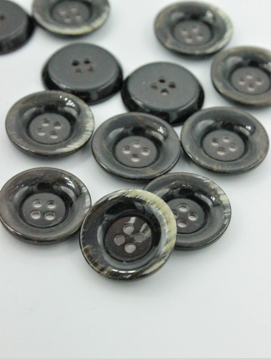 Nasturi De Plastic, 22mm, Maro