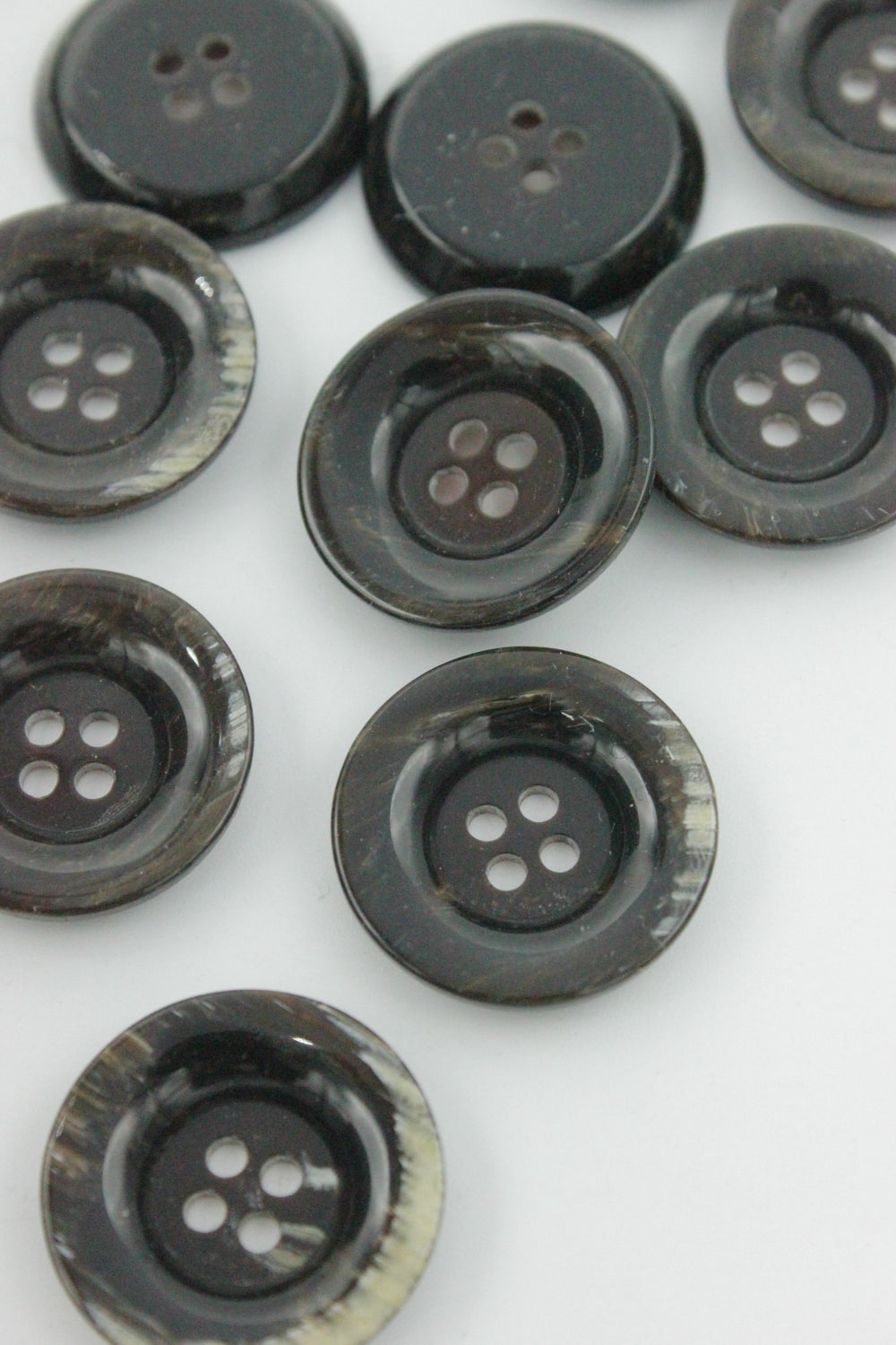 Nasturi De Plastic, 22mm, Maro