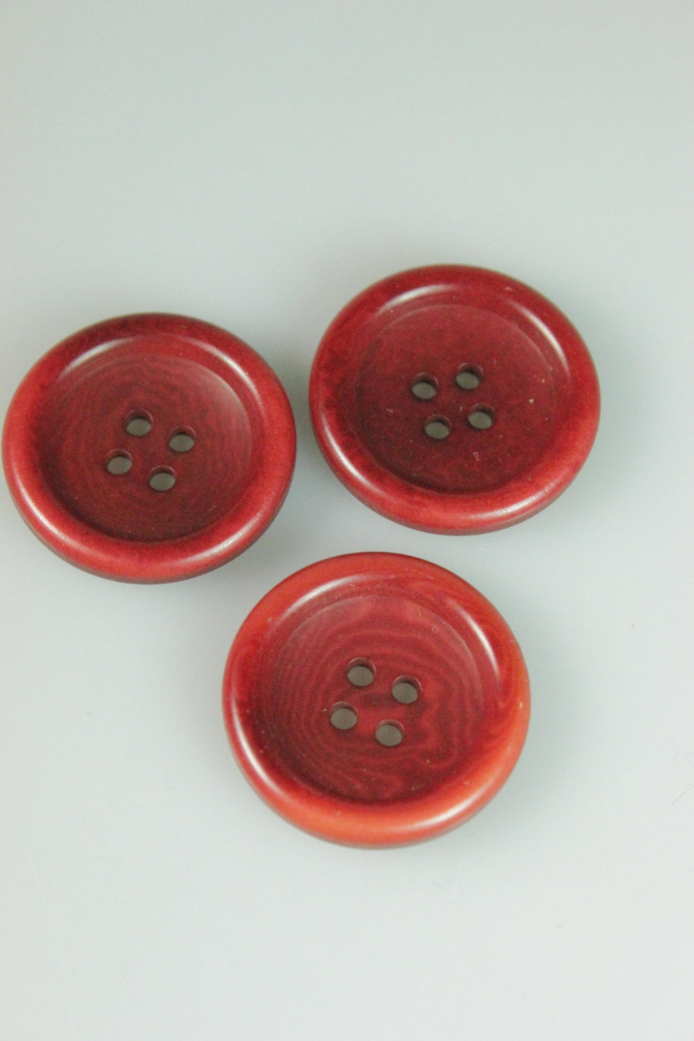 Nasturi De Plastic, 24mm, Caramiziu