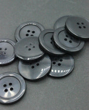 Nasturi De Plastic, 25mm, Gri Albastrui