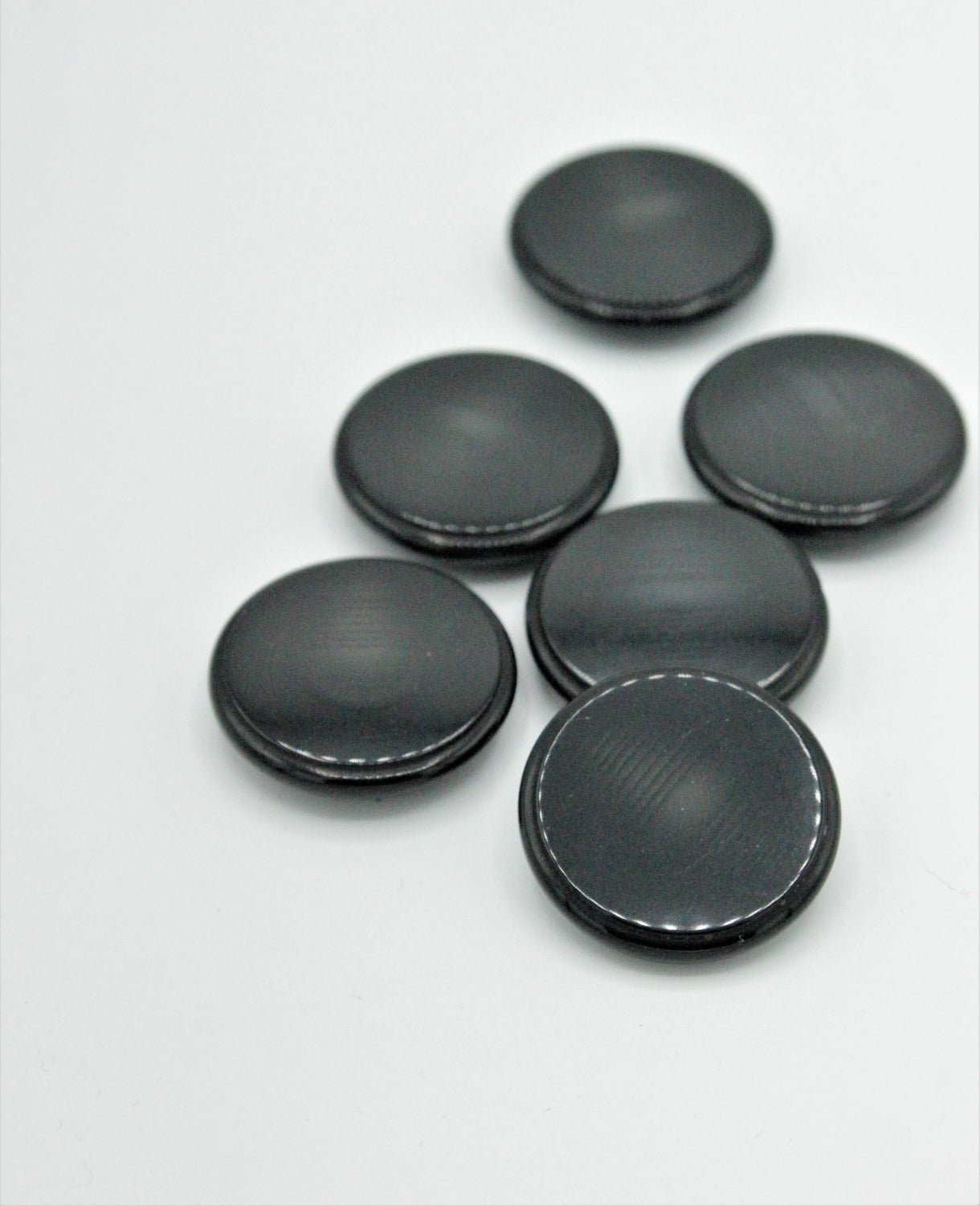 Nasturi De Plastic, 27mm, Negru