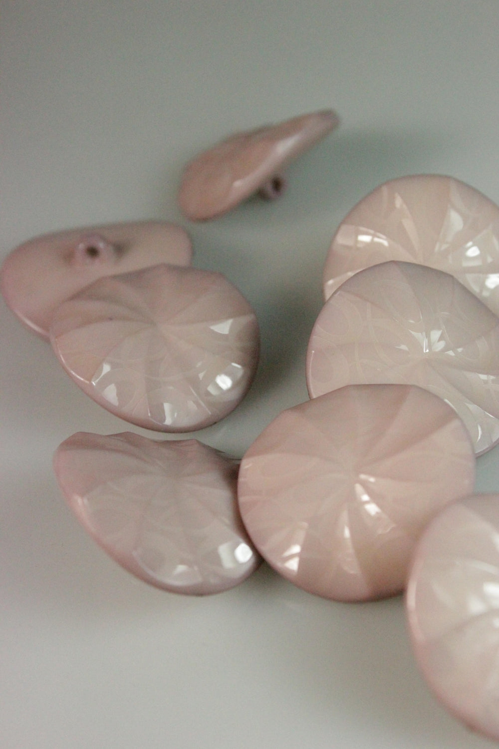 Nasturi De Plastic, 33mm, Roz