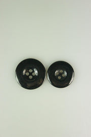 Nasturi De Plastic, Negru, 25mm