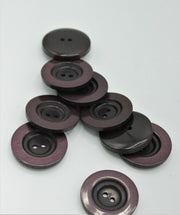Nasturi De Plastic Sidefati, Grena, 23mm