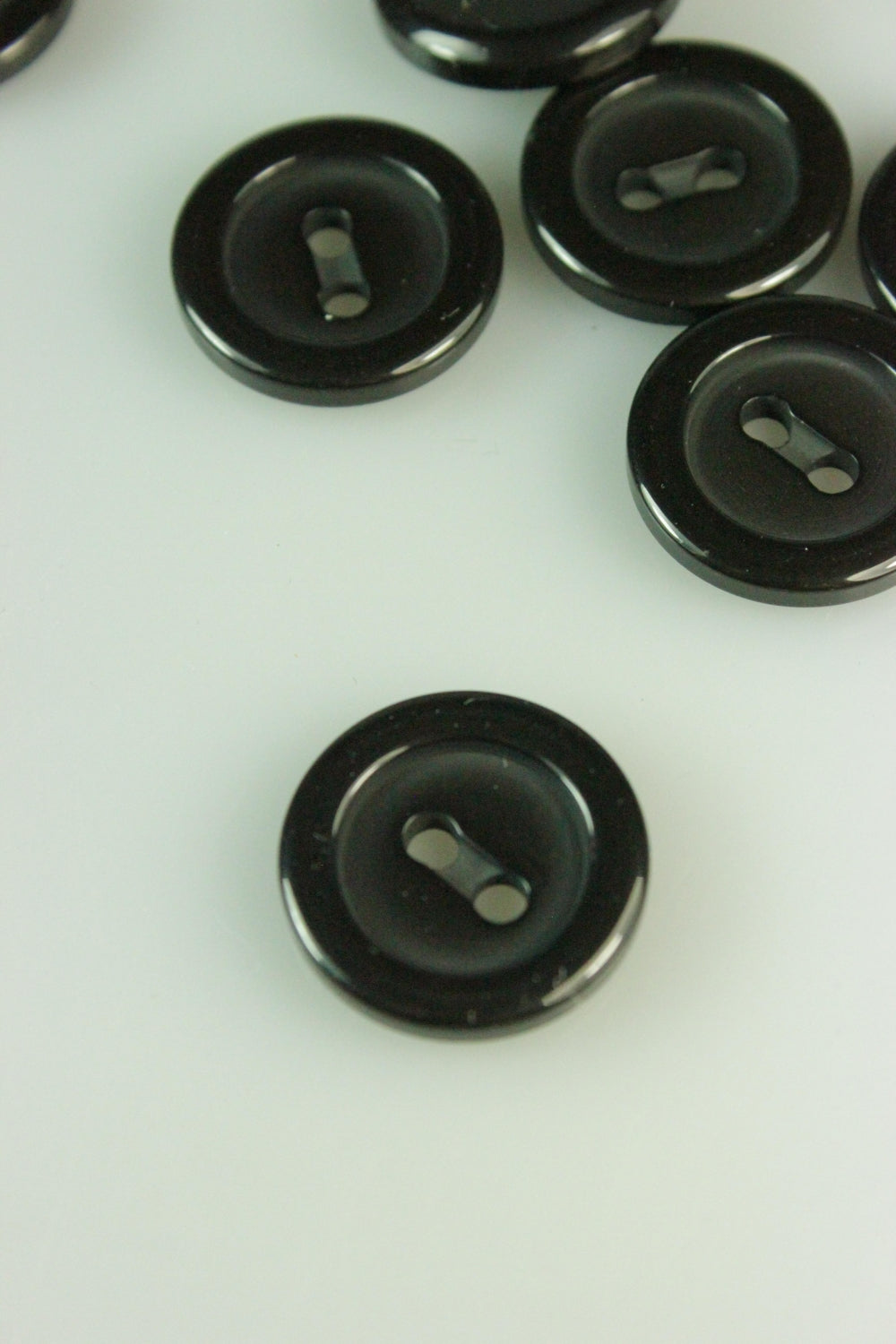 Nasturi De Plastic,19mm, Negru