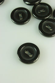 Nasturi De Plastic,19mm, Negru