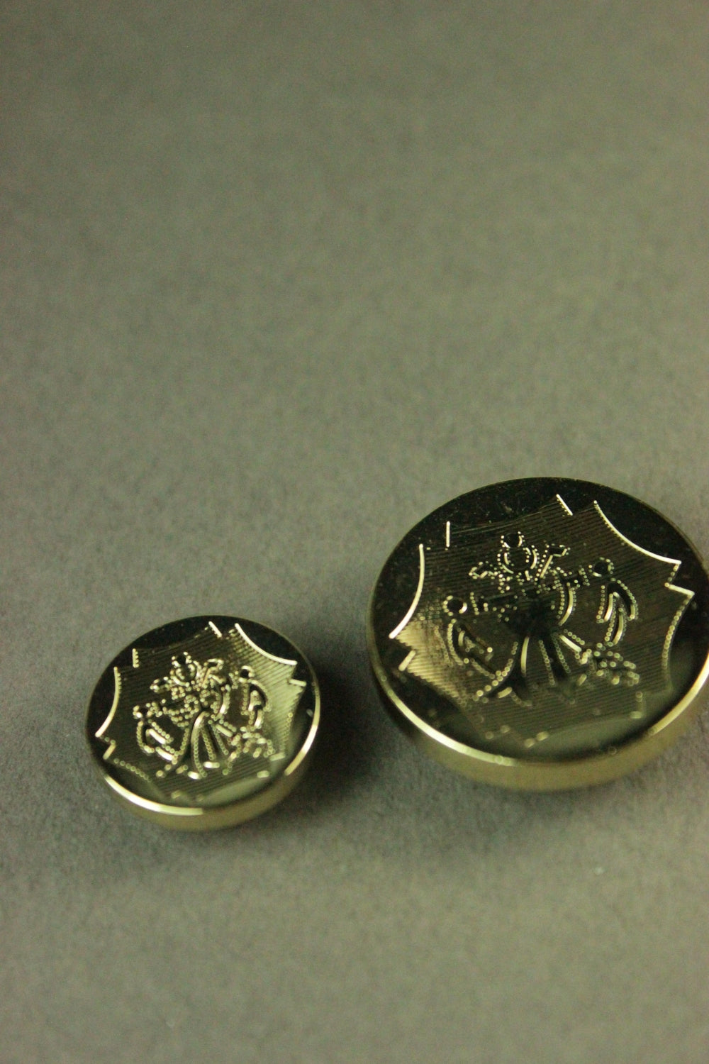 Nasturi Din Plastic, 15mm, Aurii