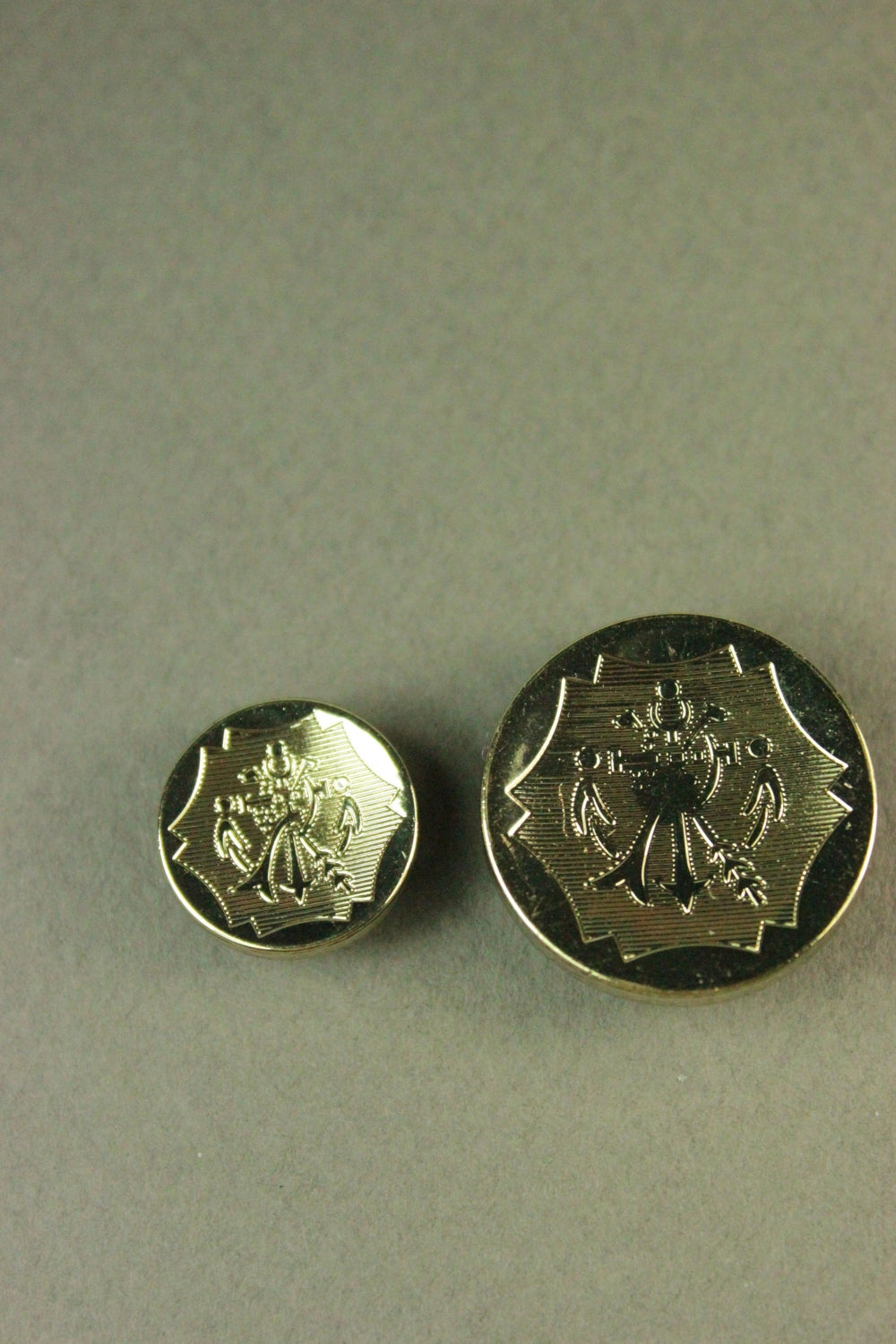 Nasturi Din Plastic, 23mm, Aurii
